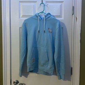 Small Light Blue Goat USA Hoodie